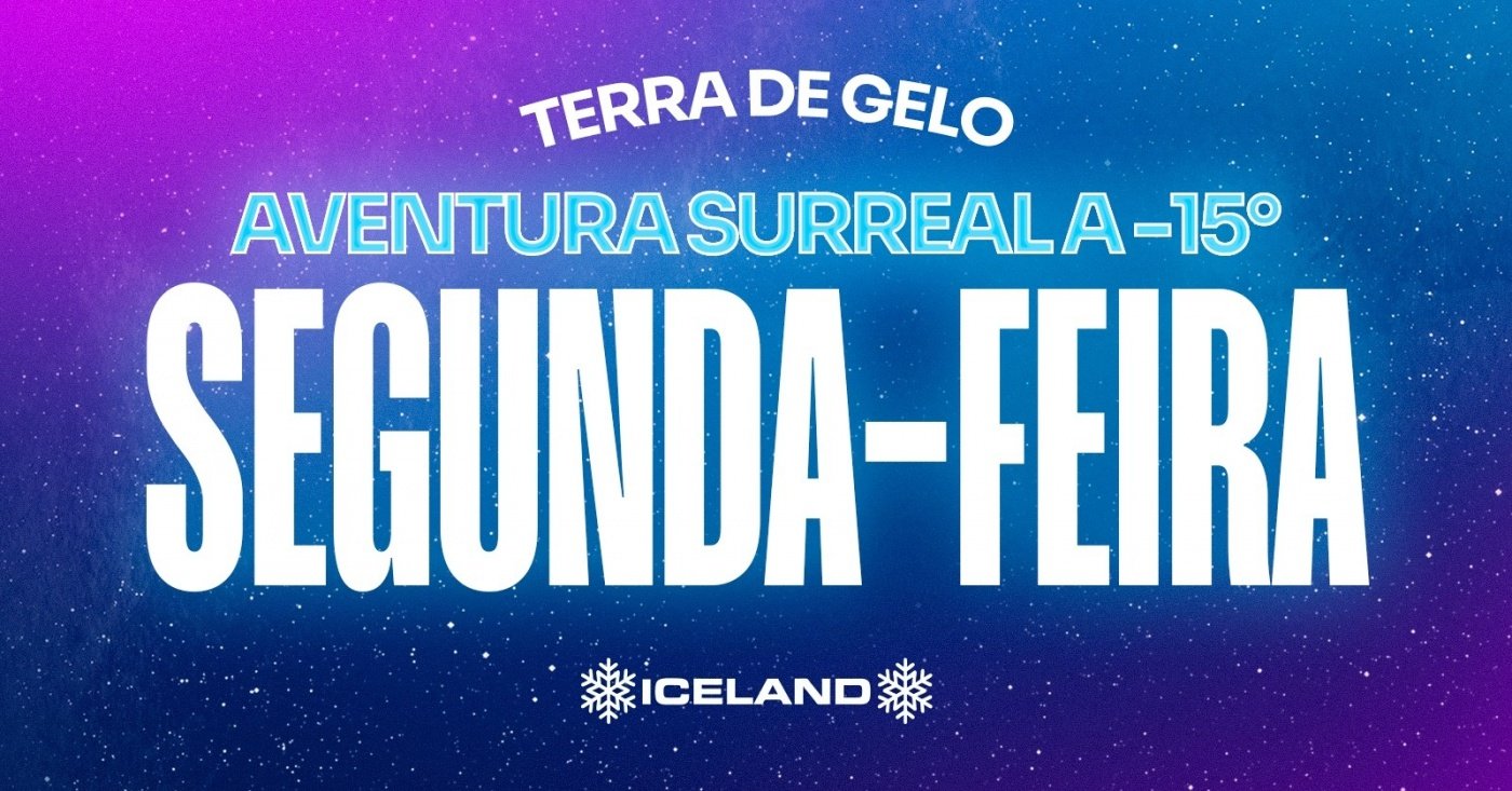 ICELAND TERRA DE GELO (14/09/2026)