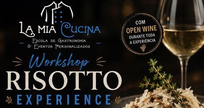 Risotto Experience - Workshop Prático com Open Wine 26/09