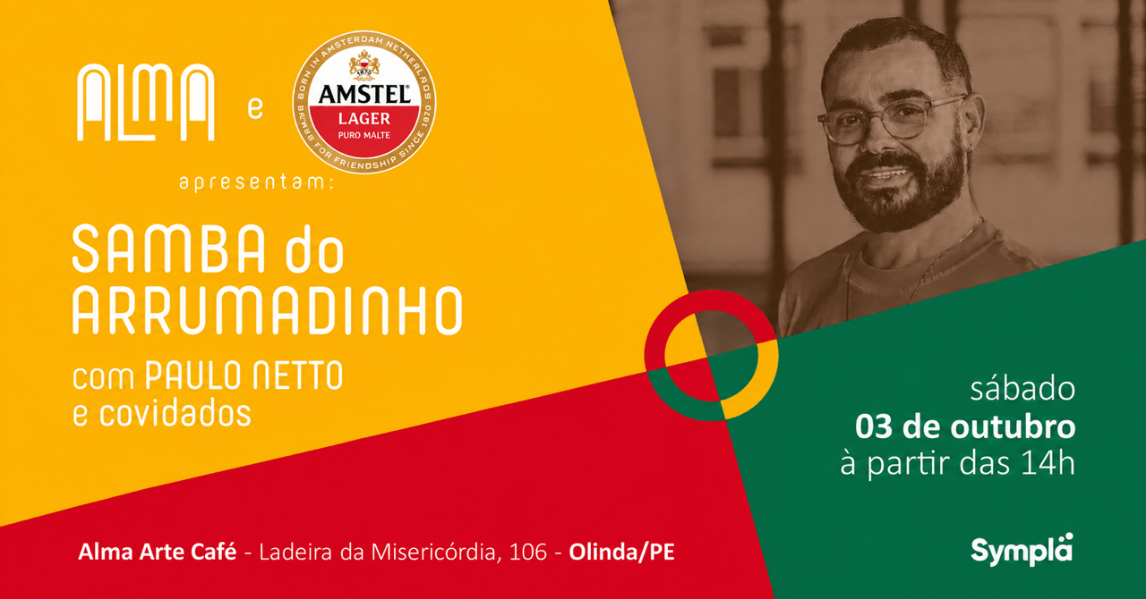 SAMBA DO ARRUMADINHO com PAULO NETTO e convidados no ALMA