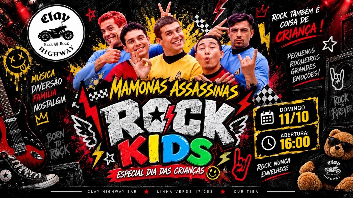 ROCK KIDS ESPECIAL DIA DAS CRIANÇAS