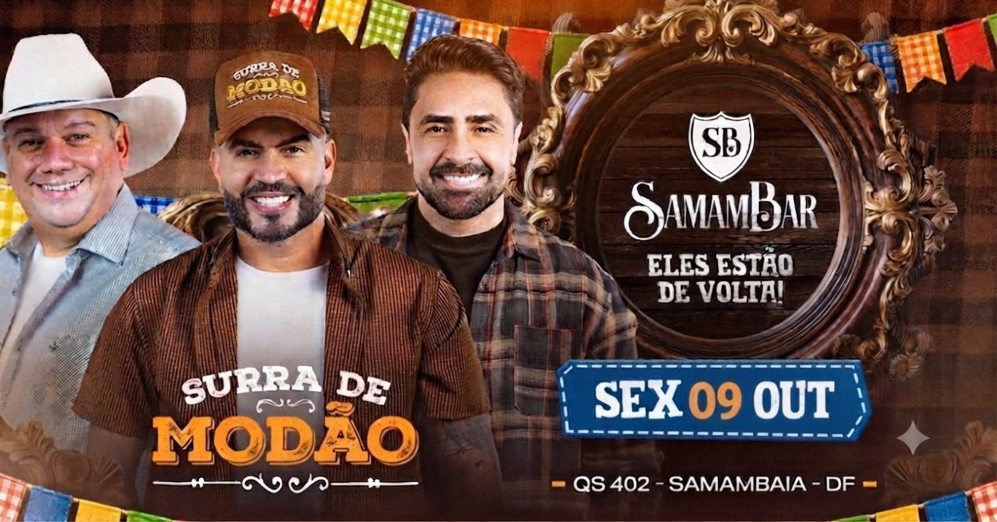 SURRA DE MODÃO NO SAMAMBAR