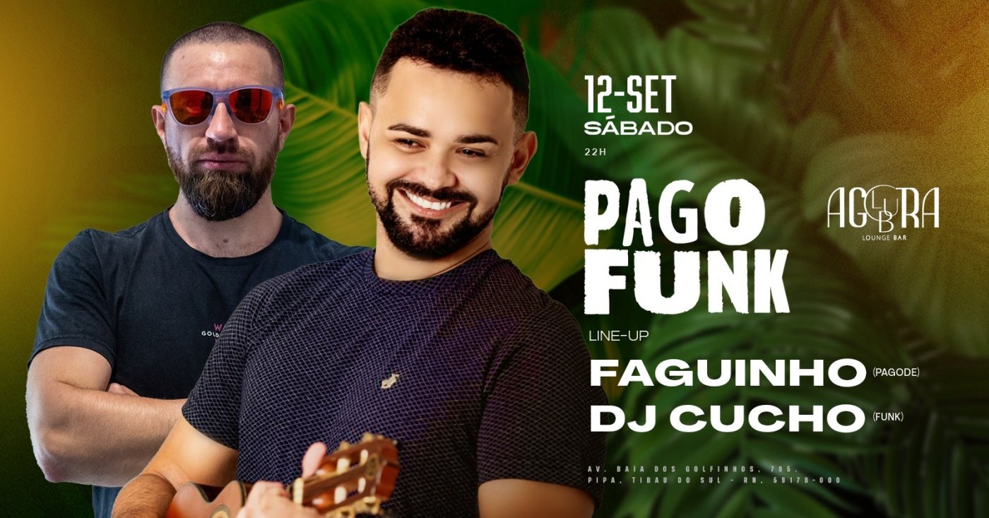 12/09 PAGOFUNK | Agora Club