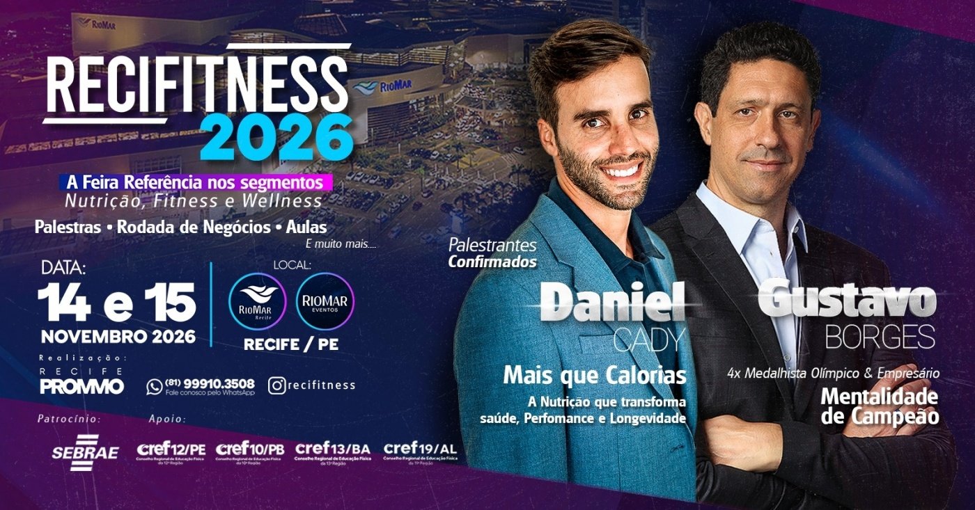 Recifitness - Feira de Nutrição e Fitness do Nordeste