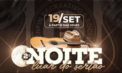 2ª NOITE LUAR DO SERTÃO - Beneficente