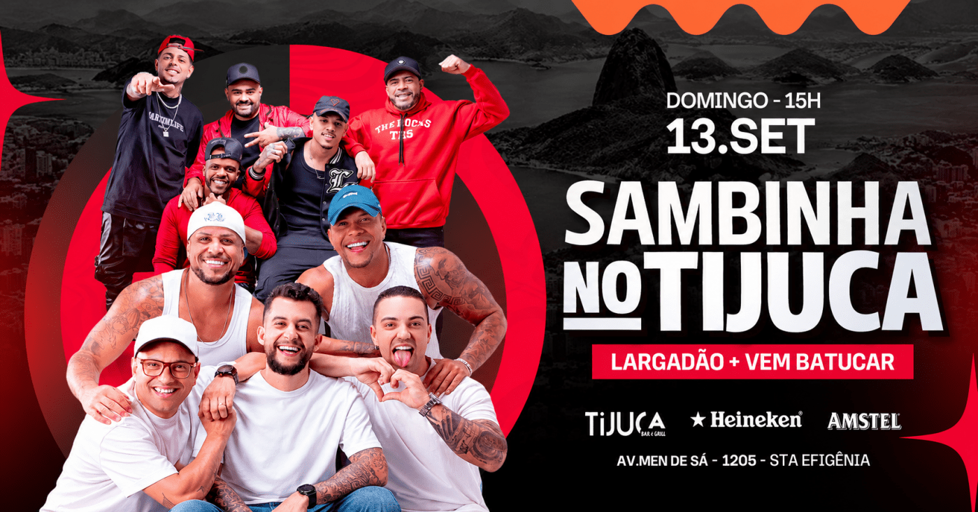 Sambinha na Tijuca - LARGADÃO + CONVIDADOS