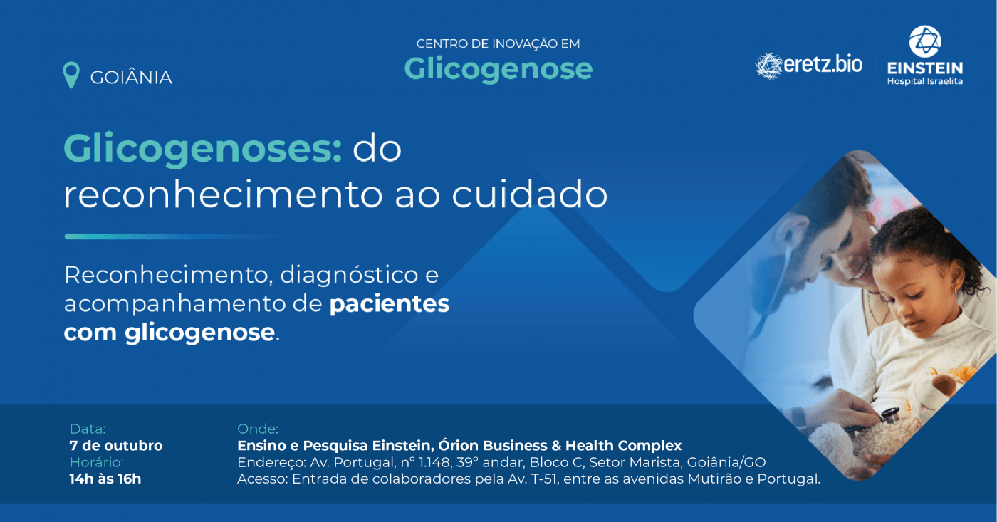 Glicogenoses: do reconhecimento ao cuidado (Goiânia)