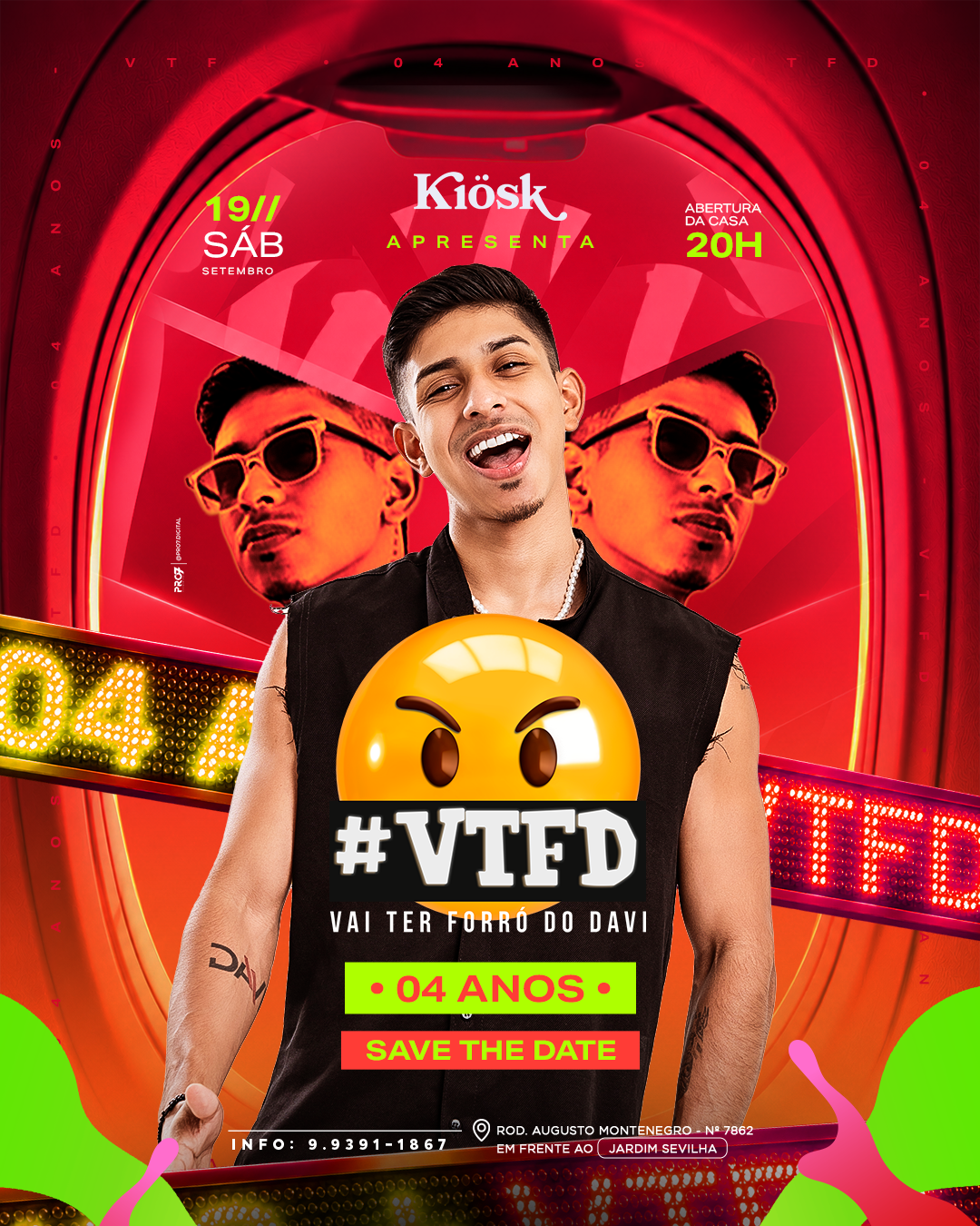 VTFD - Vai Ter Forró do Davi - 4 Anos
