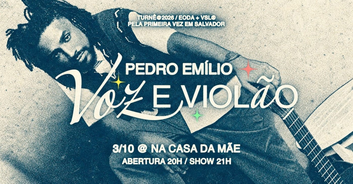Pedro Emílio - voz e violão