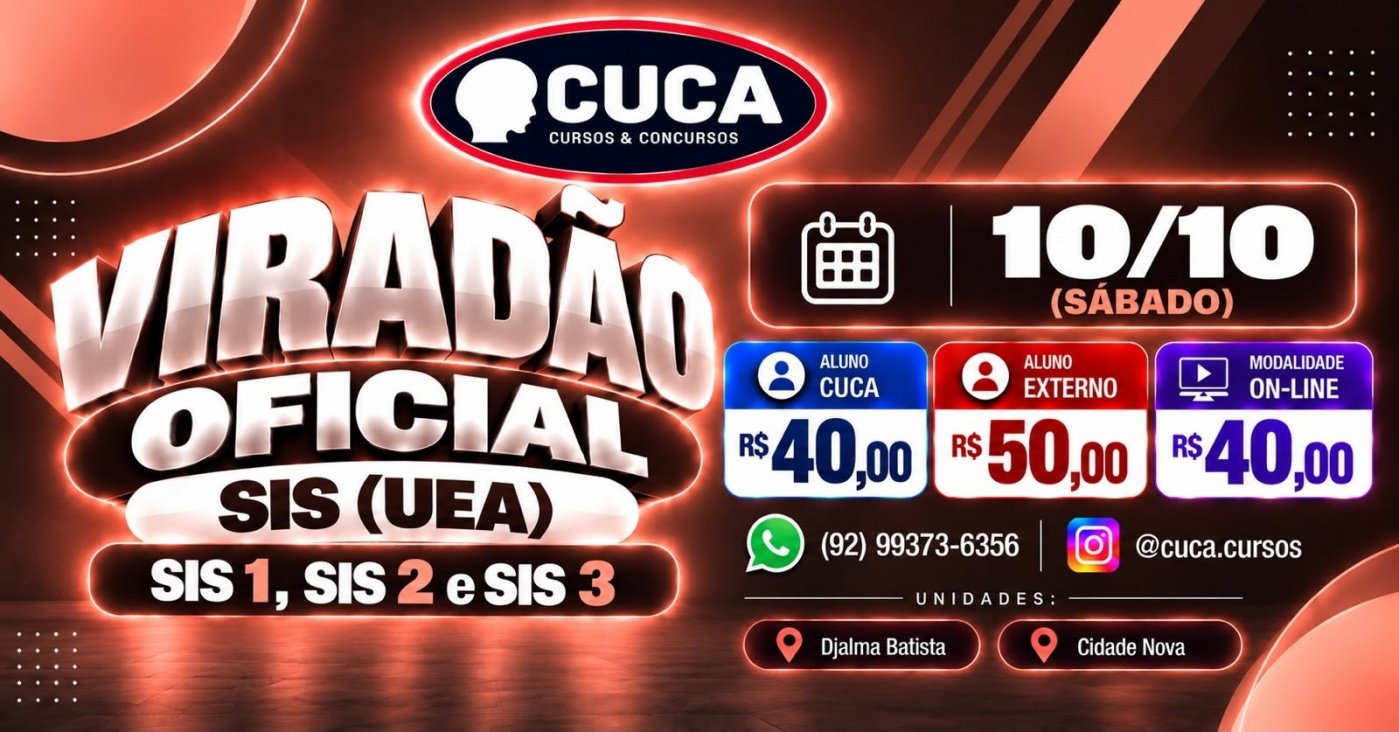 VIRADÃO OFICIAL SIS(UEA) - DJALMA BATISTA