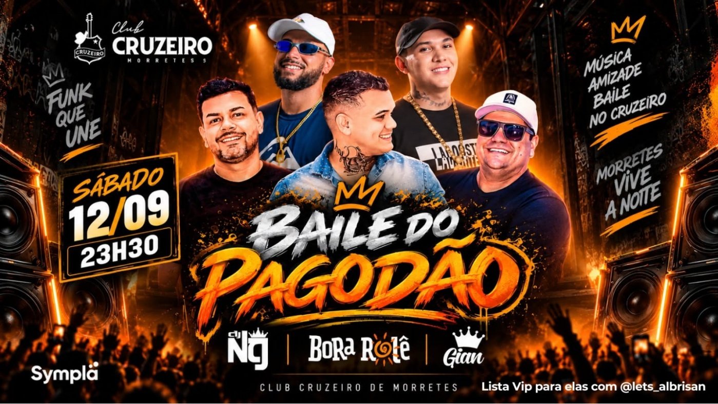 BAILE DO PAGODÃO - CLUB CRUZEIRO
