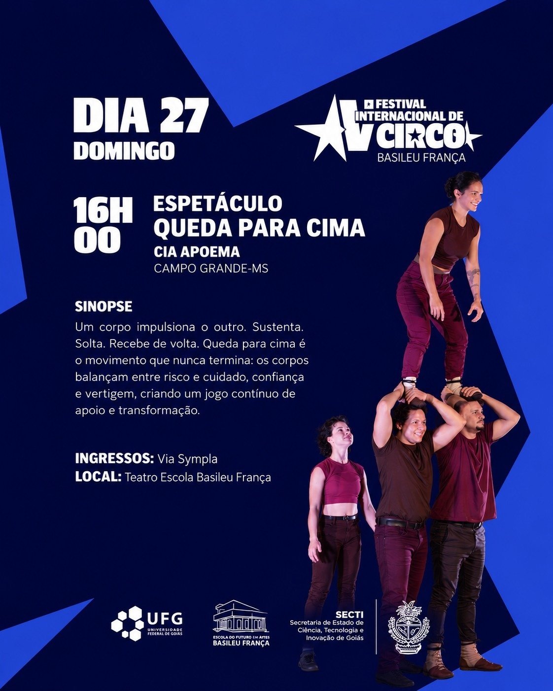 QUEDA PARA CIMA