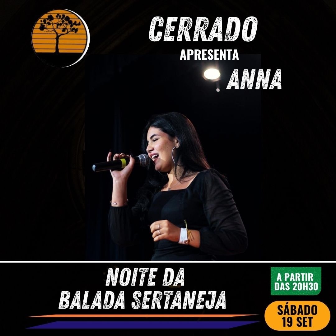Cantora Anna no Cerrado