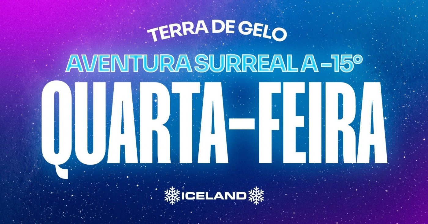 ICELAND TERRA DE GELO (30/09/2026)