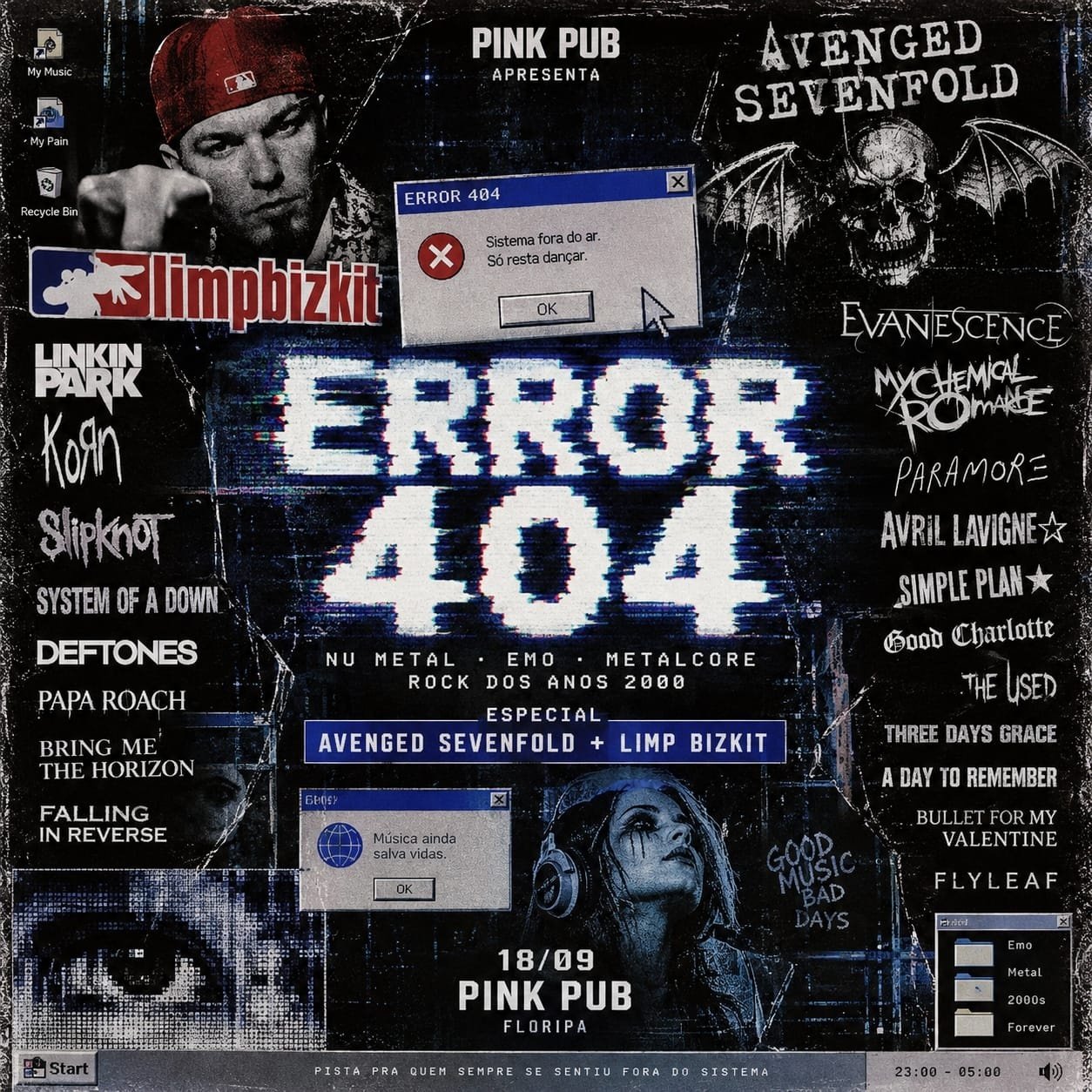 ERROR404 LIMP BIZKIT E AVENGED