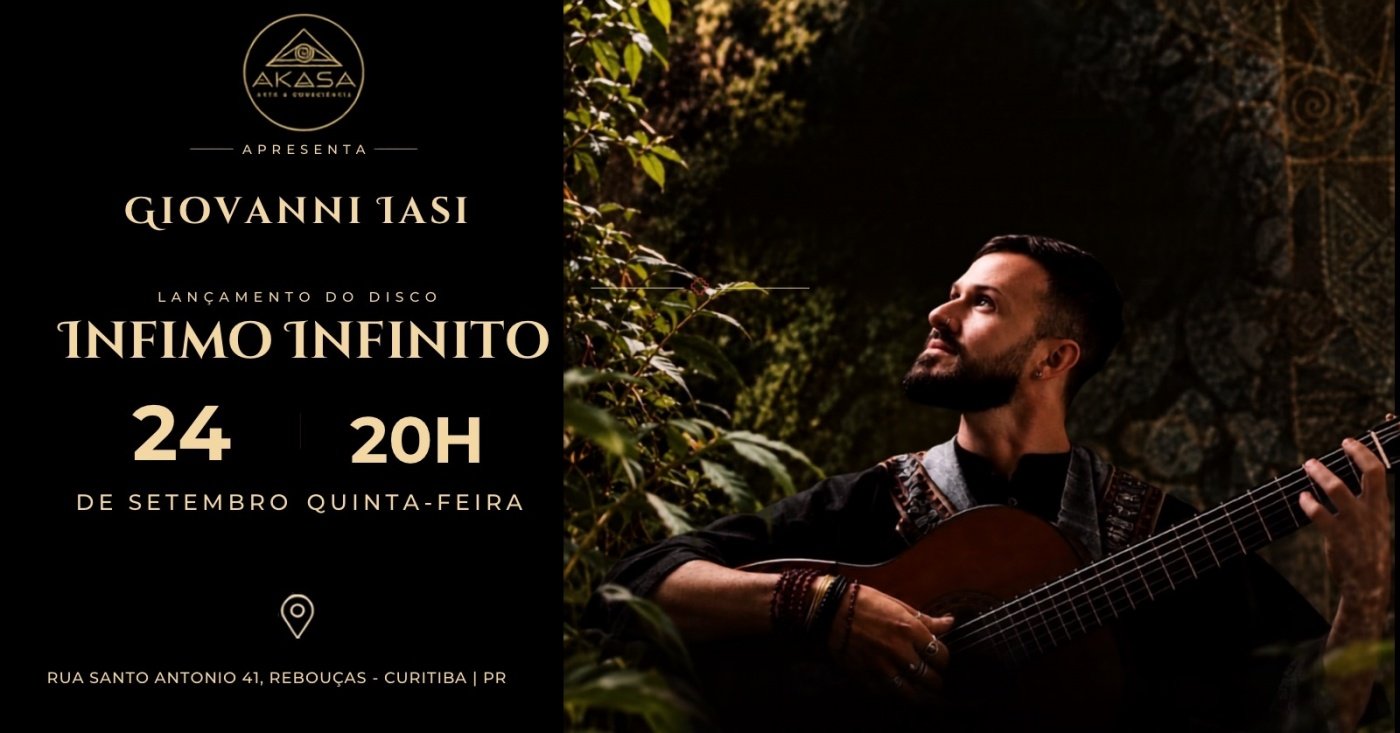 Giovanni Iasi em: Ínfimo Infinito