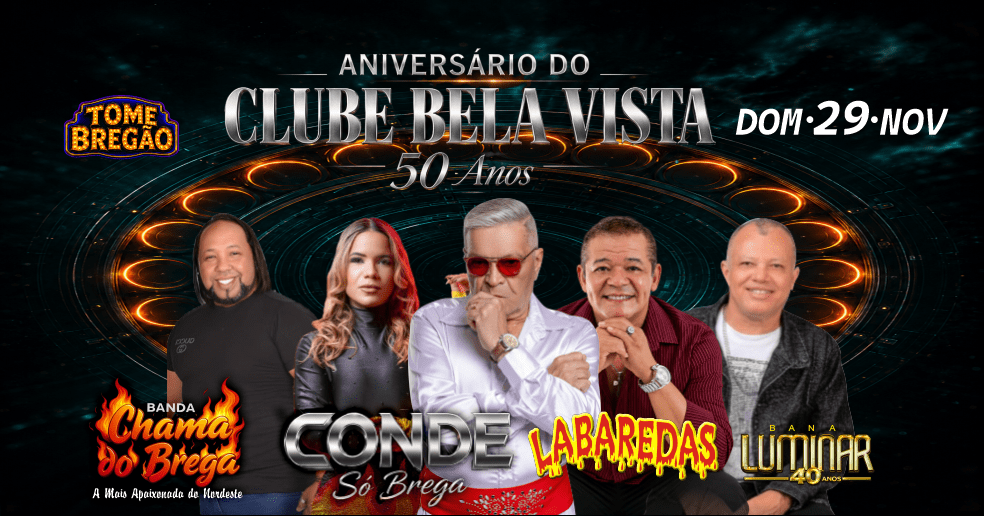 ANIVERSARIO DO CLUBE BELA VISTA