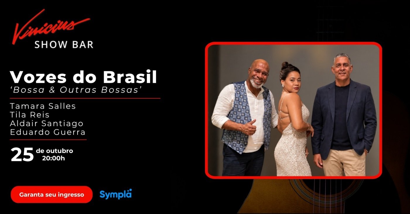 Vozes do Brasil no show "Bossa & Outras Bossas"