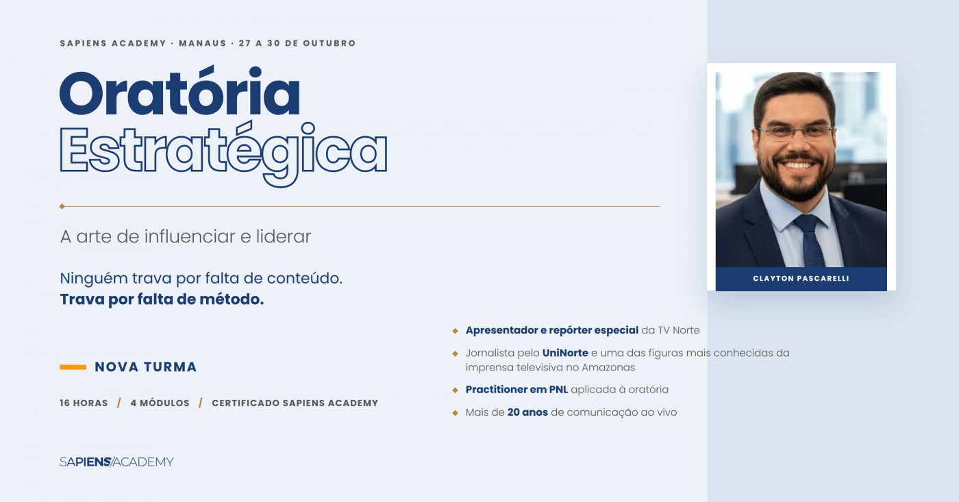 Oratória Estratégica: A Arte de Influenciar e Liderar