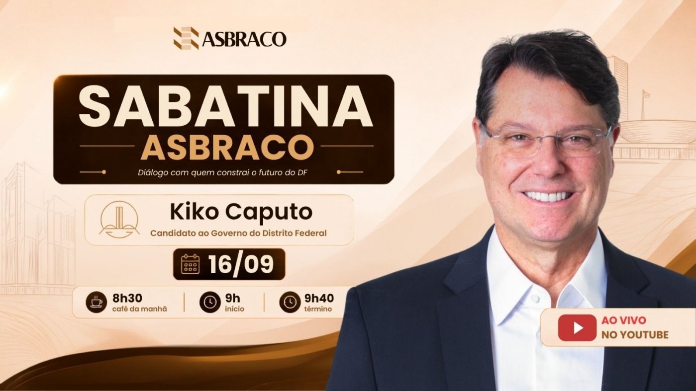 Sabatina Kiko Caputo na ASBRACO