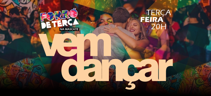 Capa do evento FORRÓ DE TERÇA ✢ VEM DANÇAR ✢ MASCATE FLORESTA