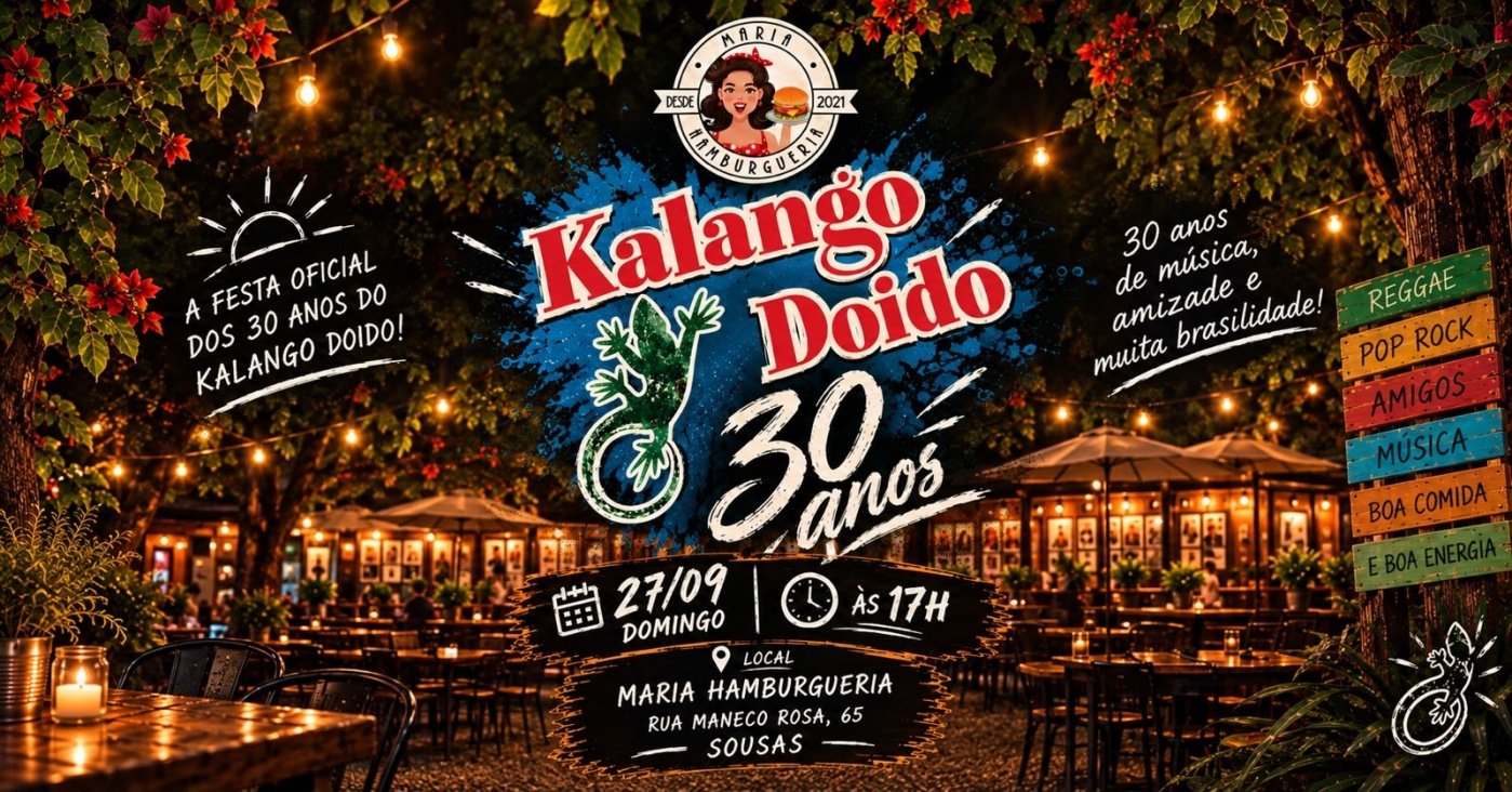 Banda Kalango Doido - show 30 anos