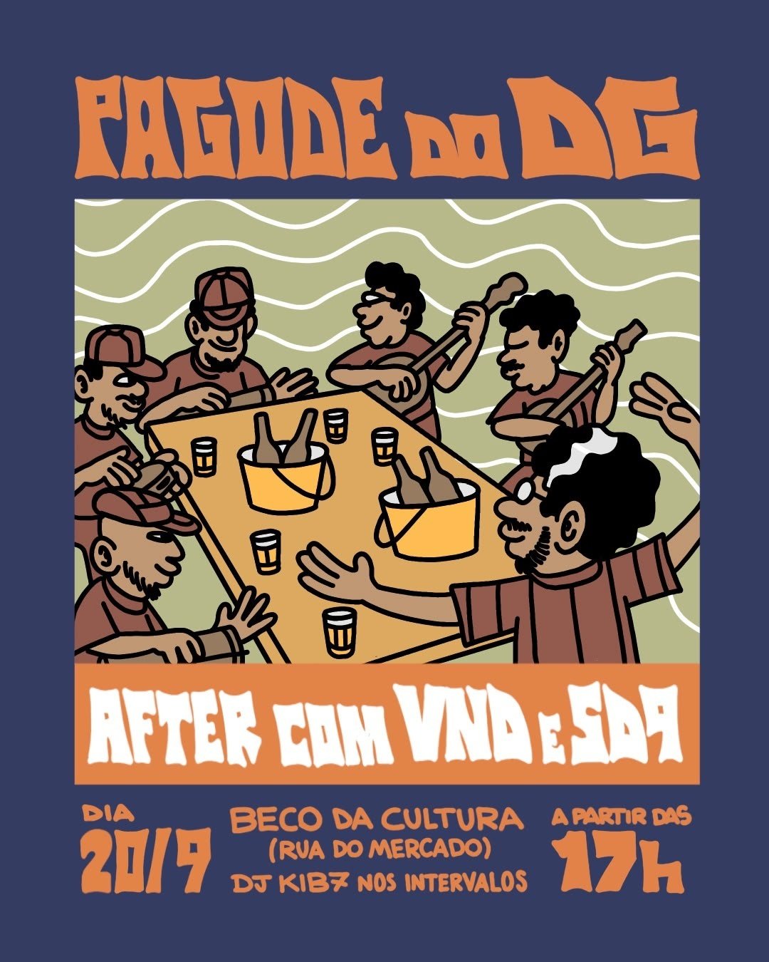 PAGODE DO DG NO BECO !!!