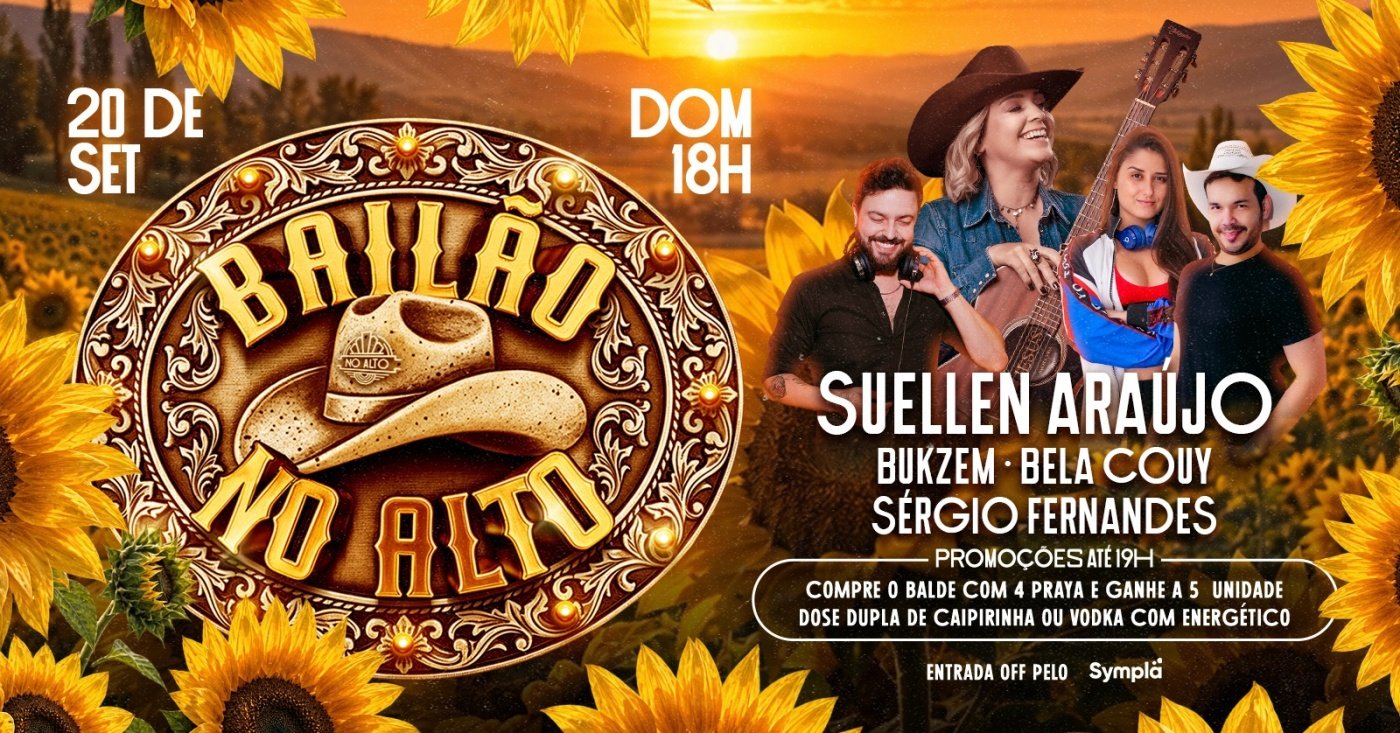 BAILÃO NO ALTO - com Suellen Araújo