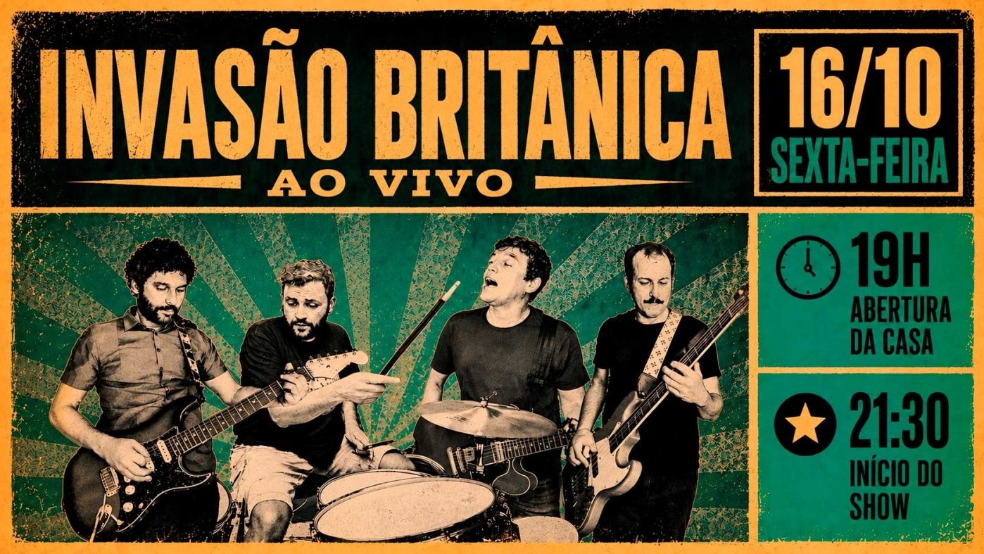 INVASÃO BRTITÂNICA - AO VIVO