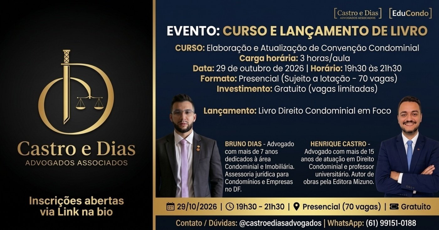 Curso: Elaboração e Atualização de Convenção Condominial