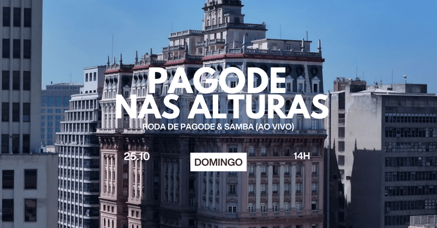 PAGODE NAS ALTURAS (Roda de Pagode e Samba Ao Vivo) | 25.10