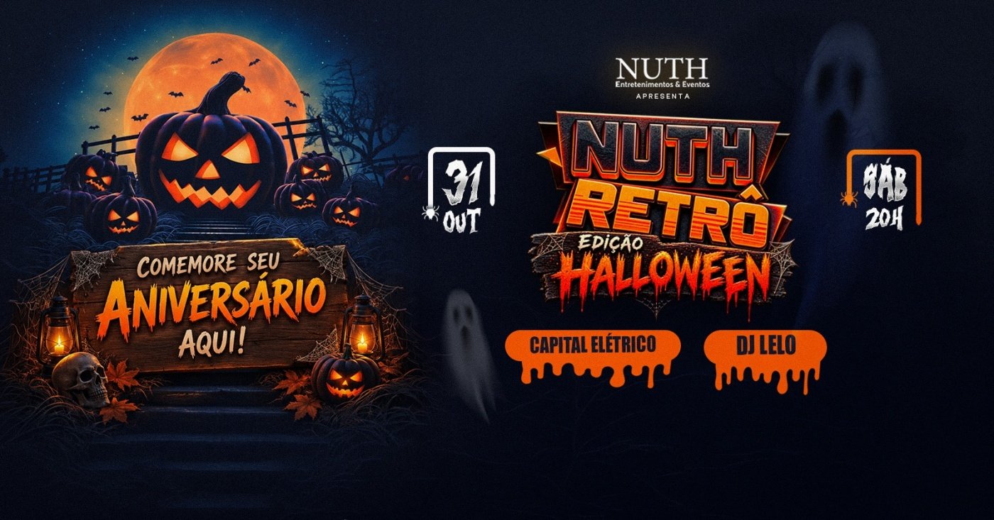 Nuth Retrô- Edição Halloween
