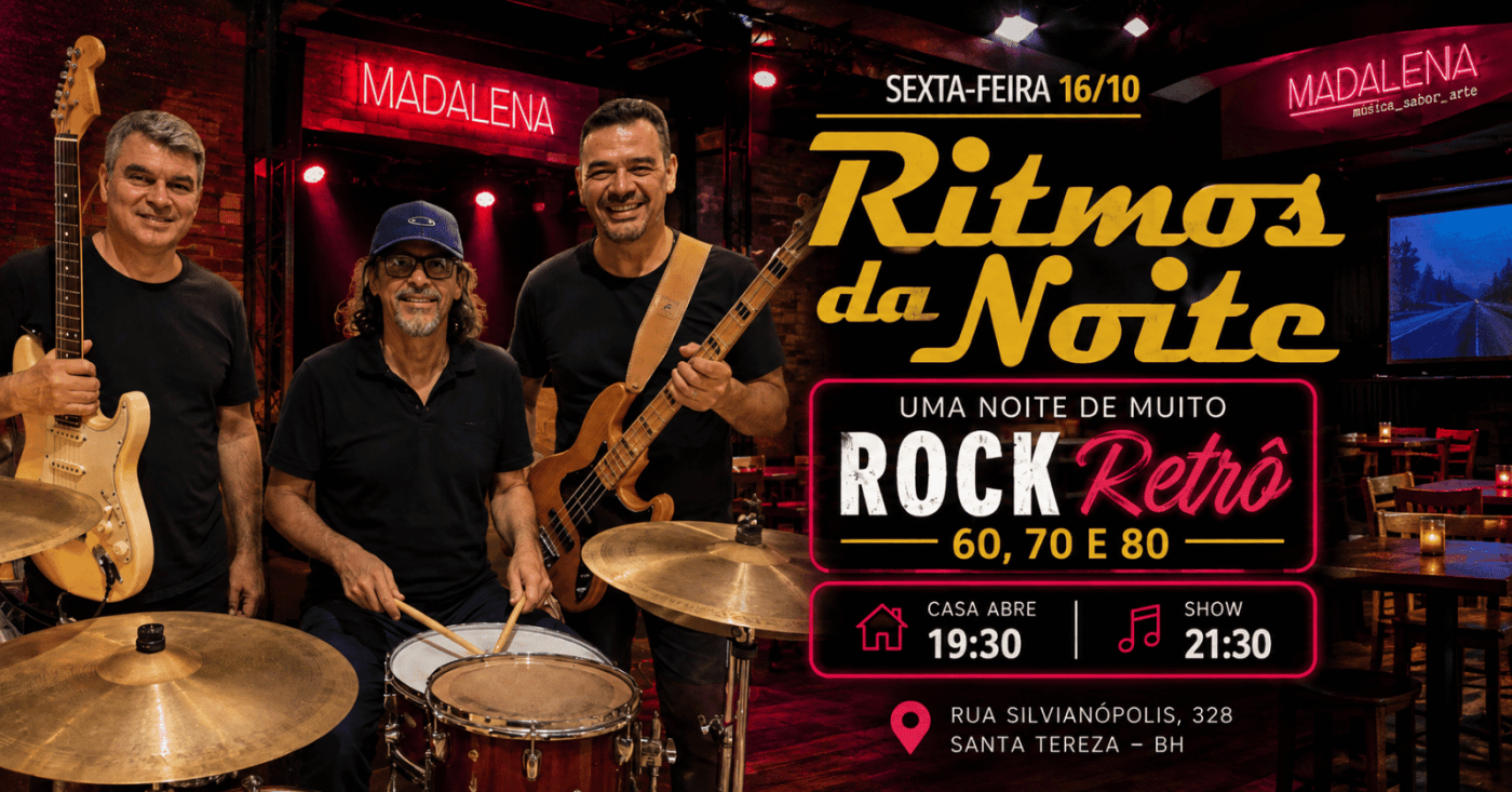 RITMOS DA NOITE - RESERVAS DE MESA WHATSAPP (31) 99699-1698