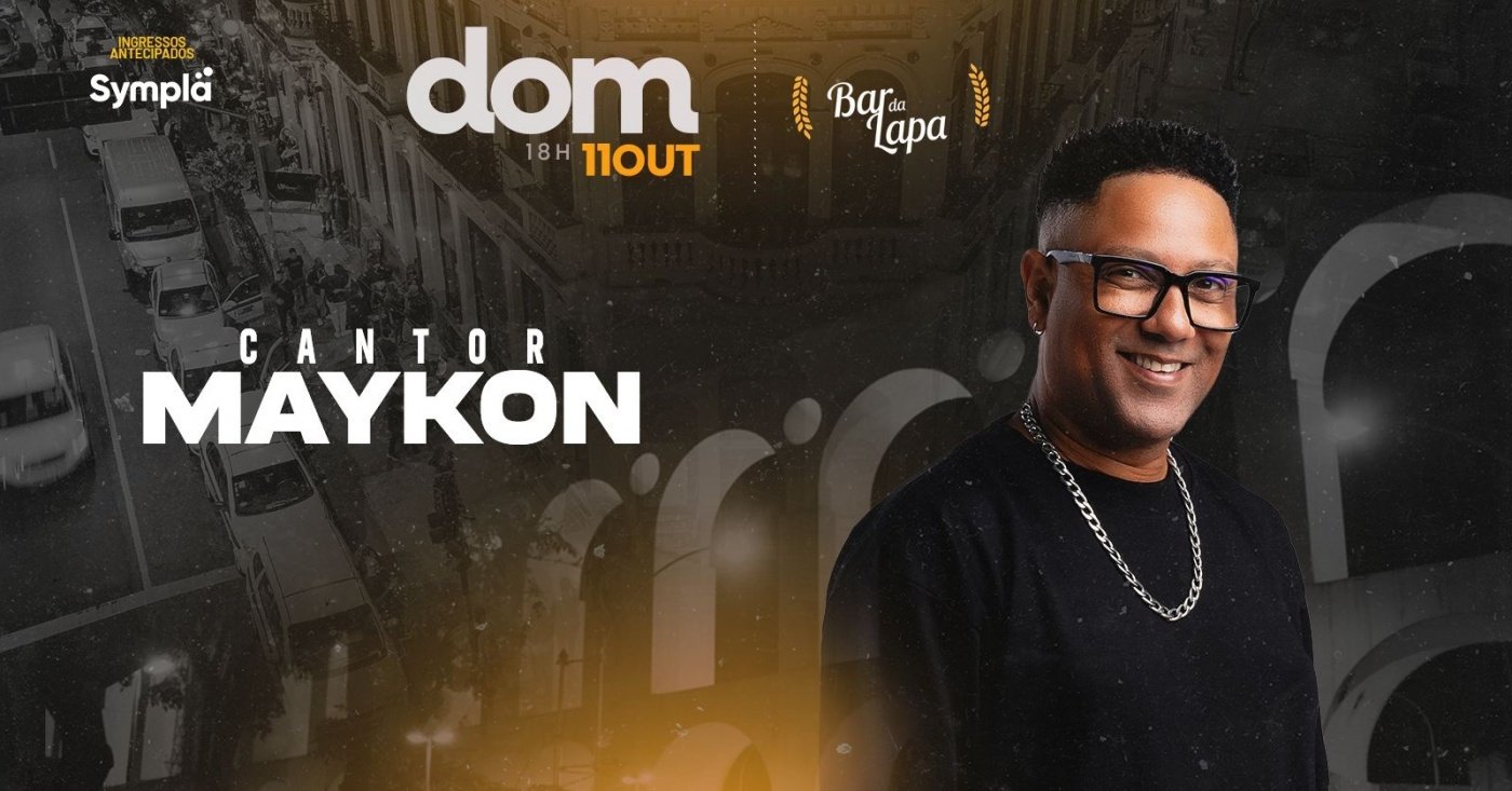 CANTOR MAYCON NO BAR DA LAPA