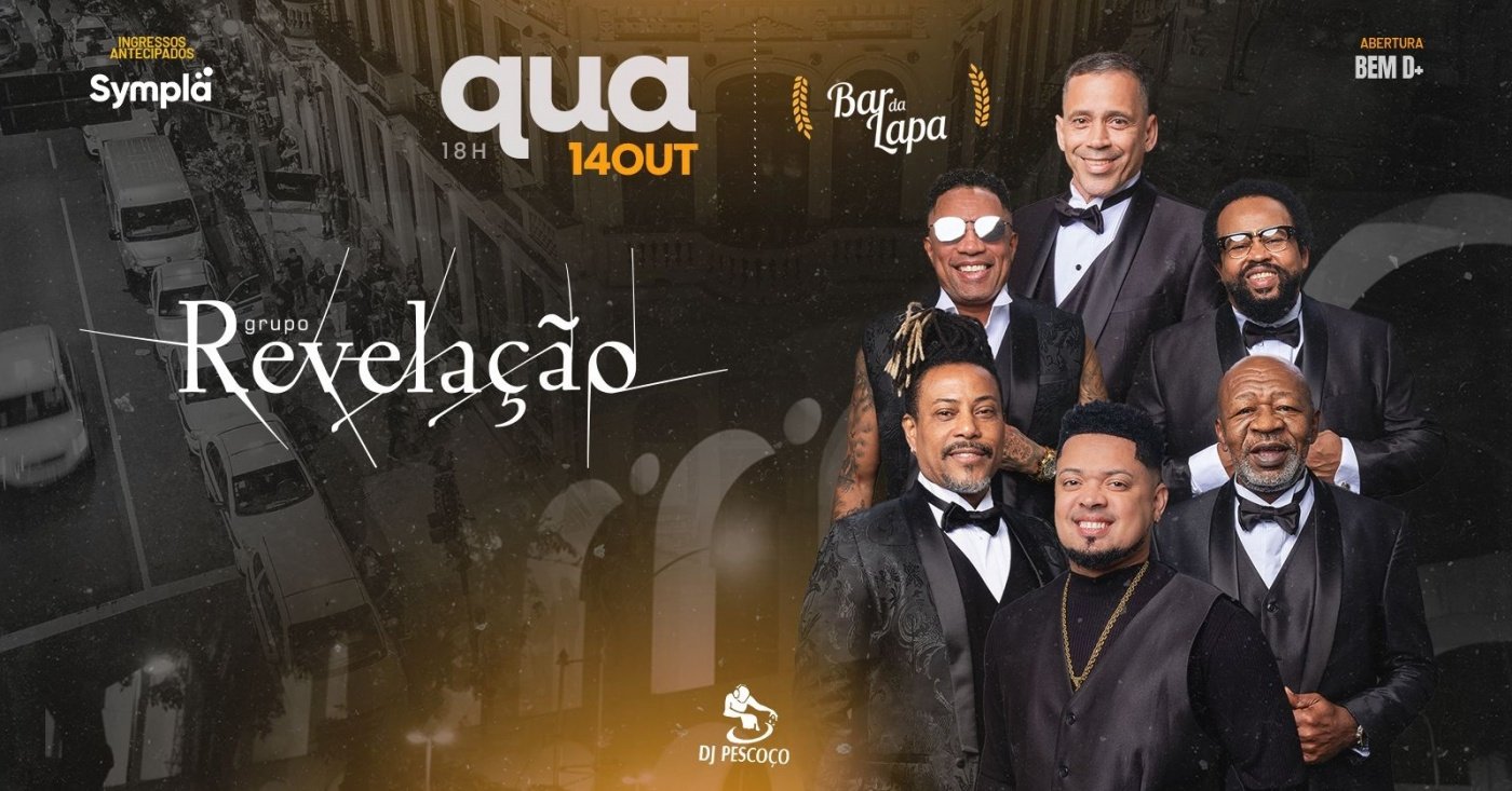 REVELAÇÃO NO BAR DA LAPA