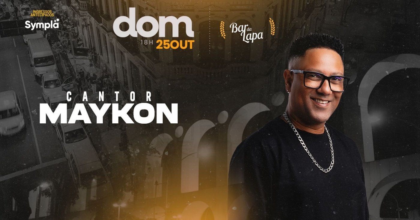 CANTOR MAYCON NO BAR DA LAPA
