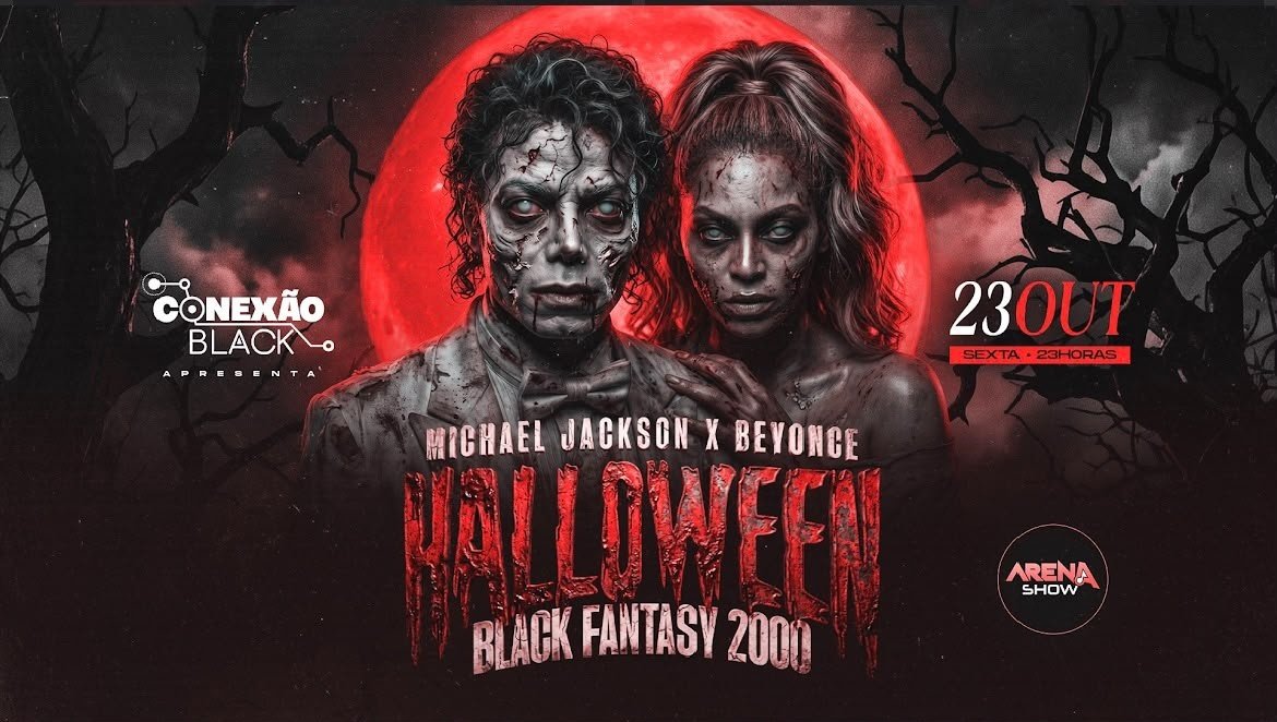 CONEXÃO BLACK APRESENTA: HALLOWEEN - ESPECIAL BEYONCE X MICHAEL JACKSON!!!