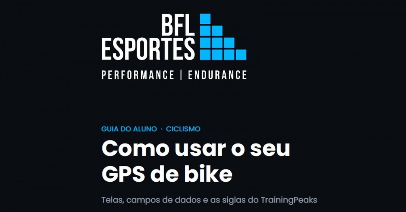 Workshop BFL ESPORTES