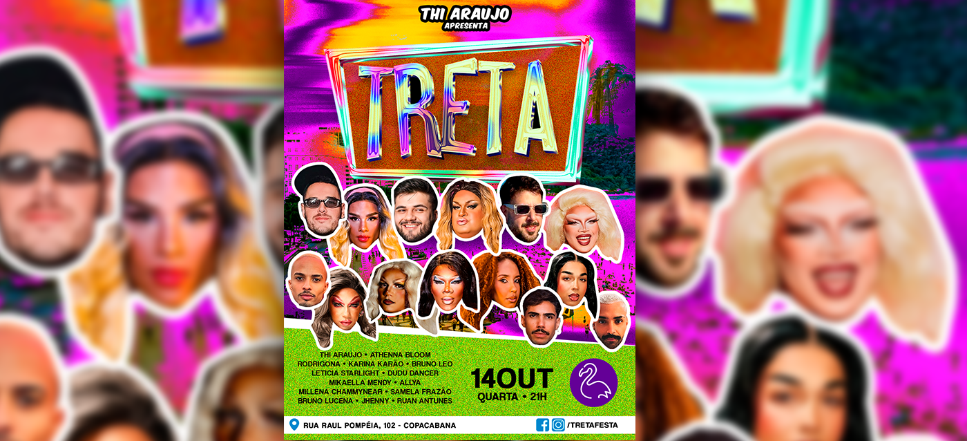 Pink Flamingo Treta Festa| Quarta 14 de Outubro | 21h