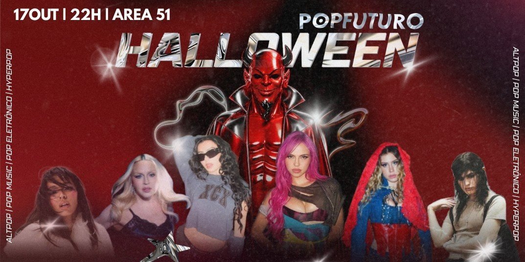 HALLOWEEN DA POPFUTURO| POP ALTERNATIVO, POP MUSIC, POP ELETRÔNICO
