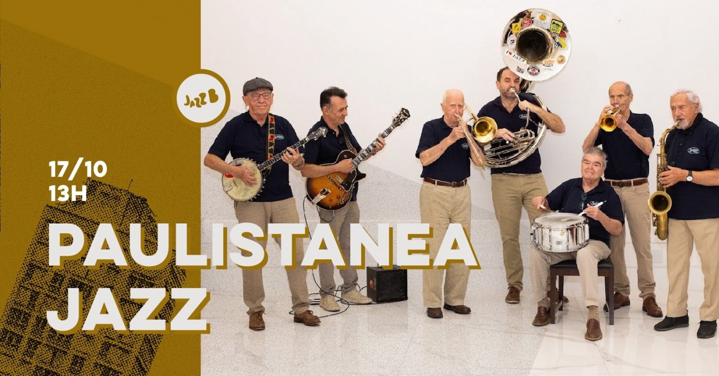 PAULISTANEA JAZZ no JazzB (SÁBADO 17/OUT/26)