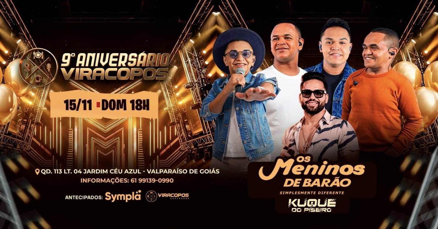 OS MENINOS DE BARÃO NO VIRACOPOS / VALPARAISO - GG