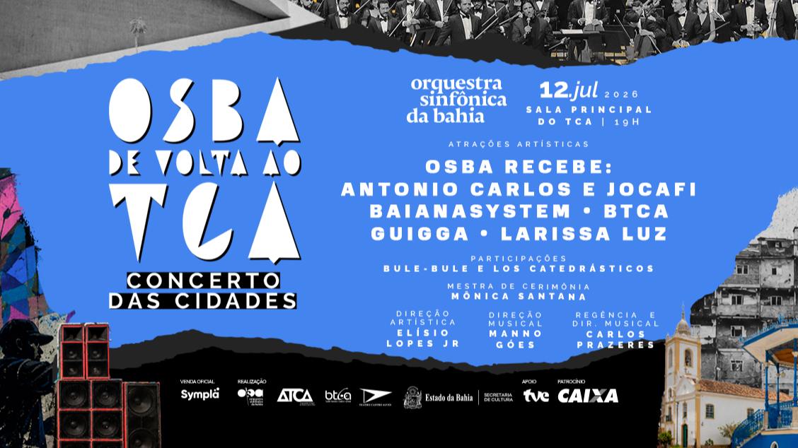OSBA De Volta Ao TCA | Concerto Das Cidades