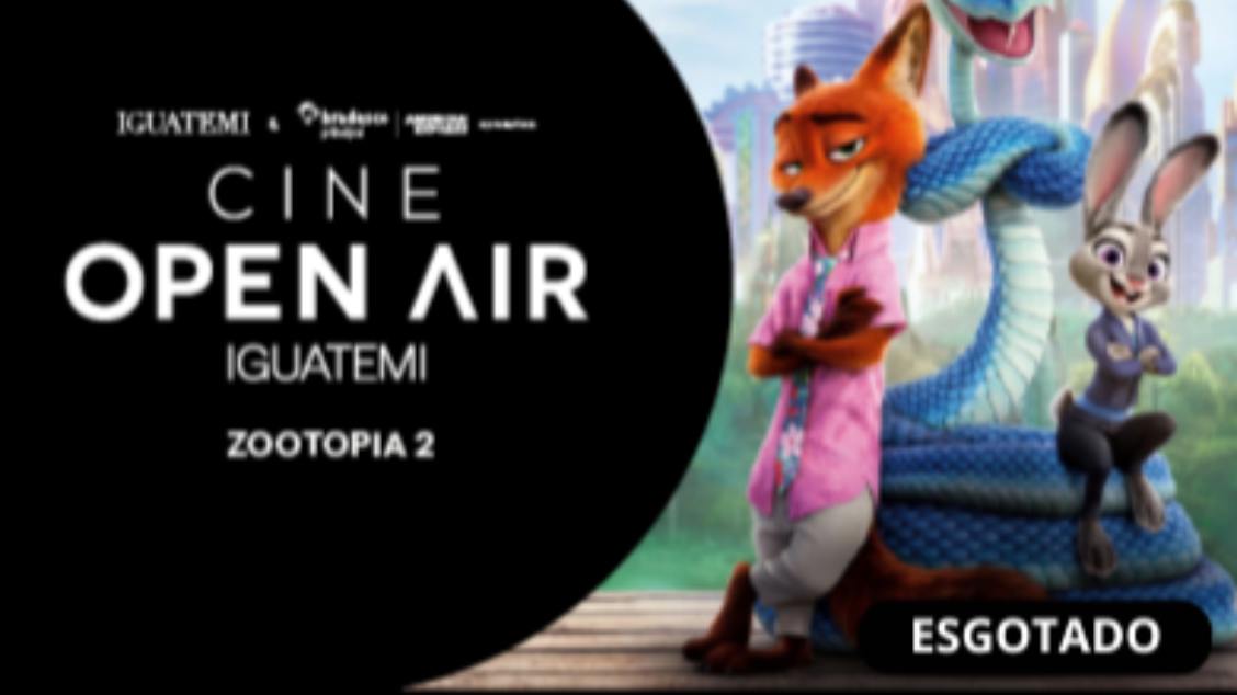 Cine Open Air Iguatemi | Zootopia 2