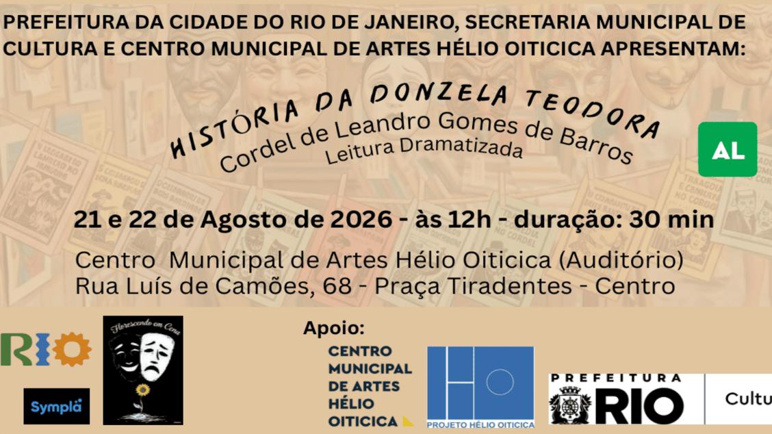 Espetáculo - “A História da Donzela Teodora”