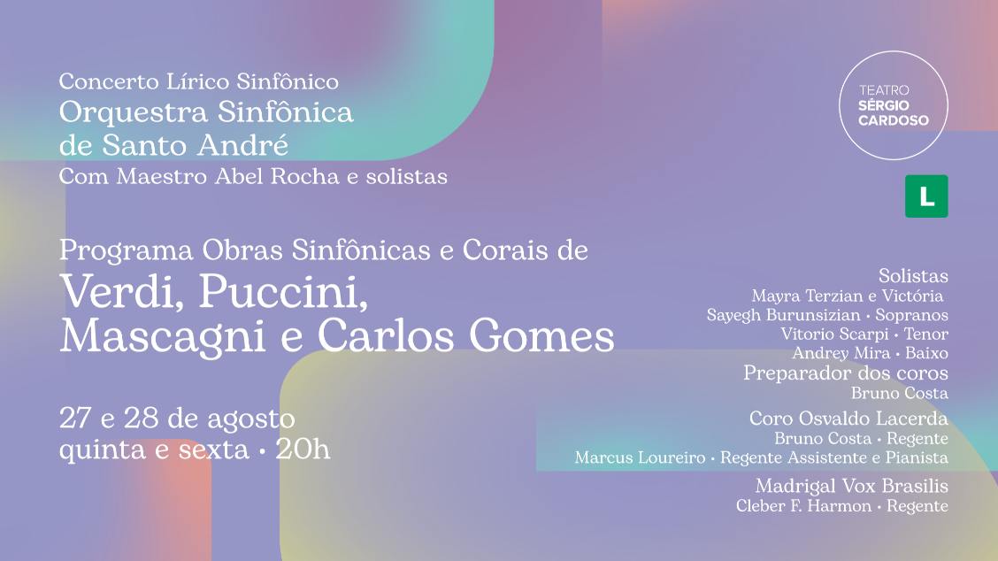 CONCERTO LÍRICO SINFÔNICO – Orquestra Sinfônica de Santo André
