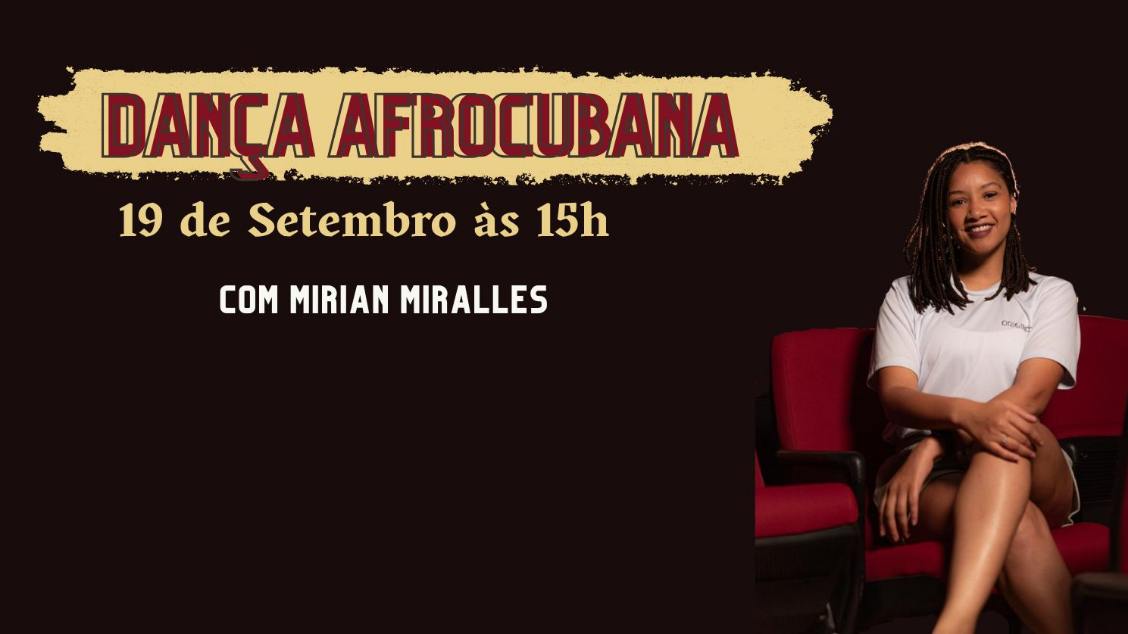 Oficina de dança Afro-Cubana (Setembro)