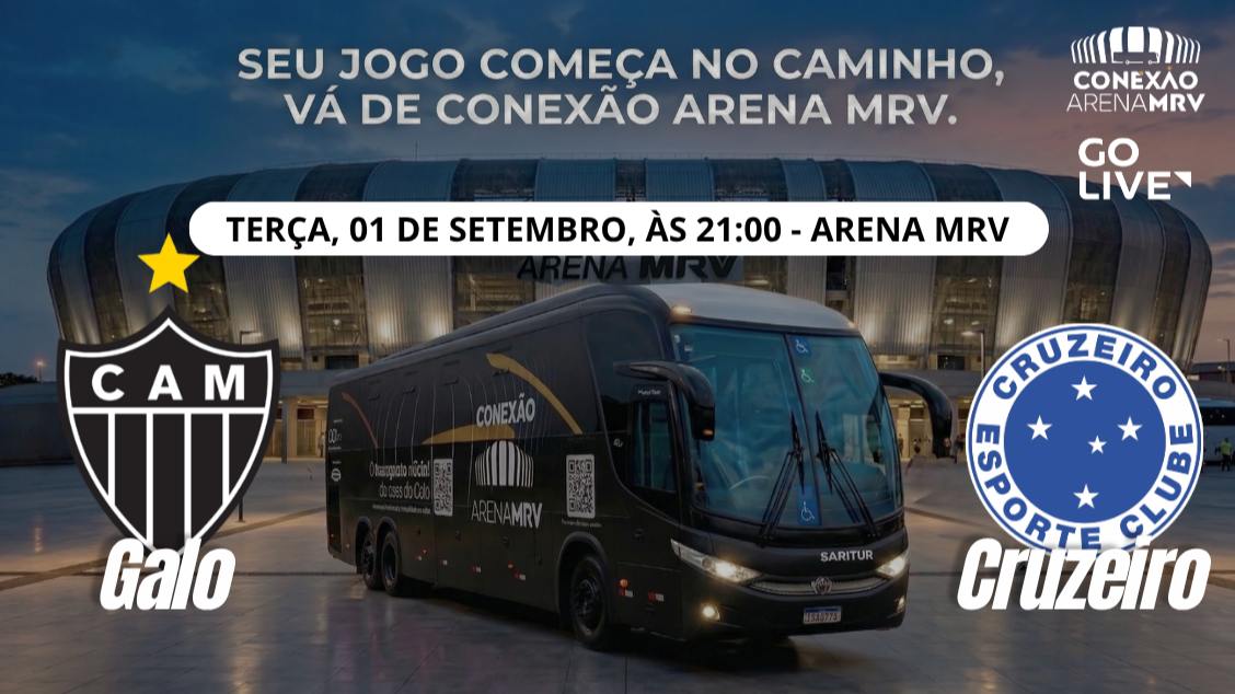 TRANSFER | ATLÉTICO X CRUZEIRO 01/09 | CONEXÃO ARENA MRV