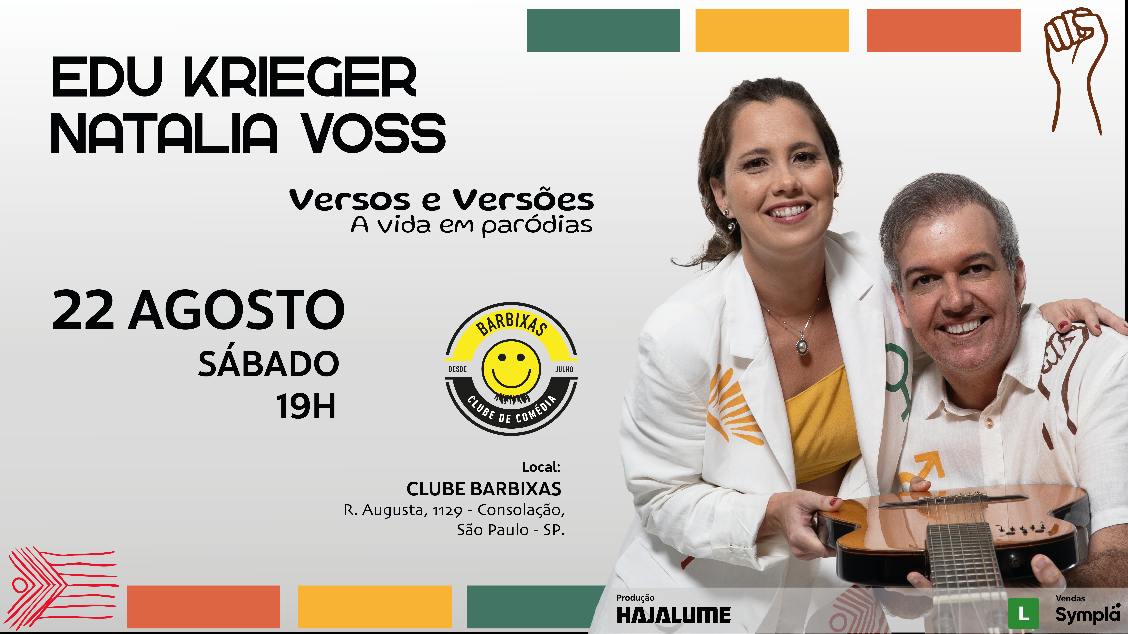 Edu Krieger Natalia Voss - Versos e Versões a Vida em Paródias