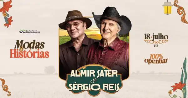 Modas e Histórias com Almir Sater e Sérgio Reis