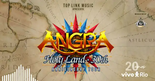 Angra - Turnê 30 Anos de Holy Land